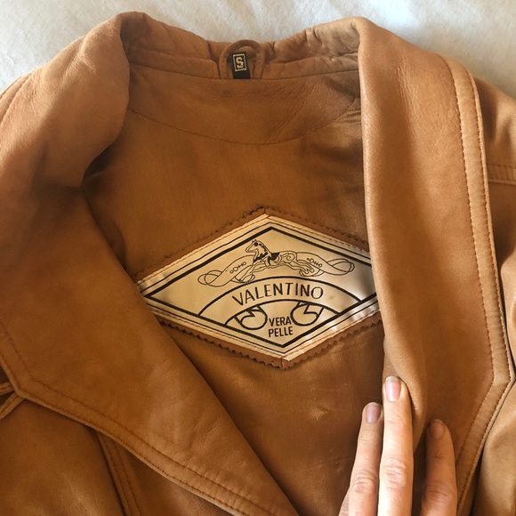 Vintage Valentino Italian leather jacket - Picture 3 of 4